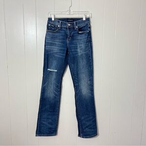 Lucky Brand Easy Rider Bootcut Jeans Size 0/25R Blue Stretch Denim Women
